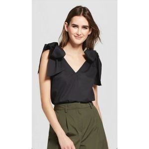 NWT! Who What Wear Women's Bow Top sz XL